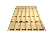 картинка Профильная волна "Супер Монтеррей" 0,43мм Глянцевый полиэстер от магазина Альфа Плейс