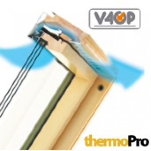 картинка Мансардные окна FTP-V U5 Thermo LUX с двухкамерным стеклопакетом от магазина Альфа Плейс